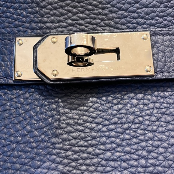 HERMÈS Authentic Jypsiere Bag with Palladium Hardware - Picture 2 of 12